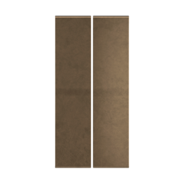 Ekinex plāksne ERA 20x81 mm bronza metāls EK-TEV-2-GBD