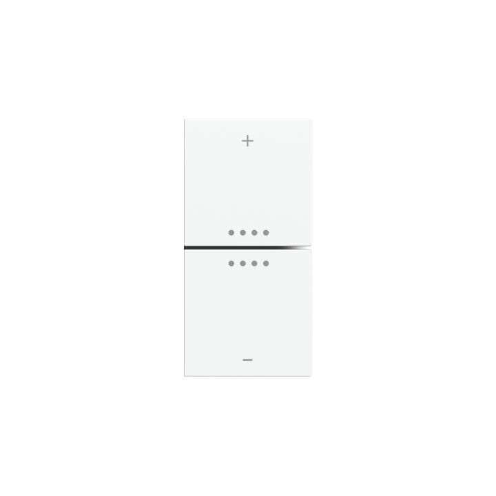 Ekinex plāksne FF 40x40 mm Pure white plastmasa EK-TQQ-GAR-EP2