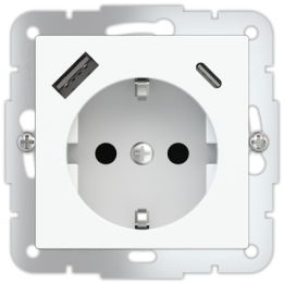 Ekinex kontaktligzda 55x55 mm EK-PWS-DE-USB