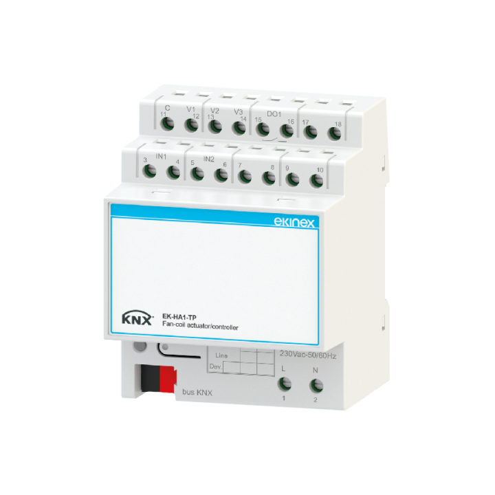 Ekinex KNX aktuators EK-HA1-TP