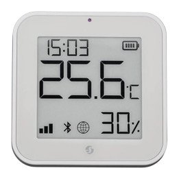 Shelly BLU H&T Display ZB Temperature and Humidity Sensor (White)