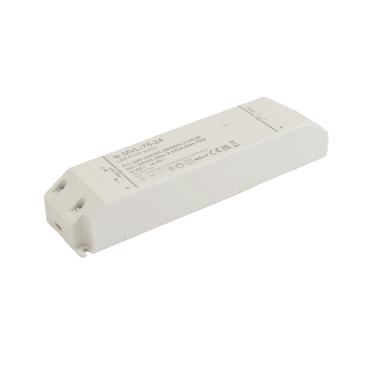 Pastāvīga sprieguma barošanas avots 24V 75W PFC