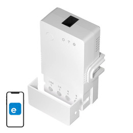 Sonoff TH16 Origin (R3) WiFi viedais relejs (230V/16A) ar sensora ieeju (THR316) - Sonoff, SmartWise, Shelly ES vairumtirdzniecī