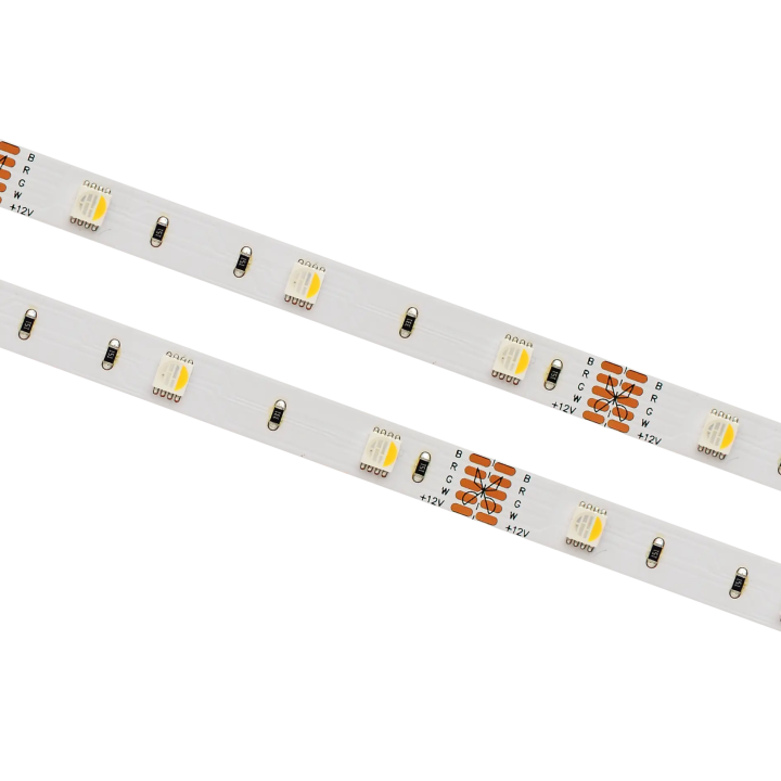Светодиодная лента 30LED/м 1м 24В 15Вт RGB+4000К IP20 920лм 10мм