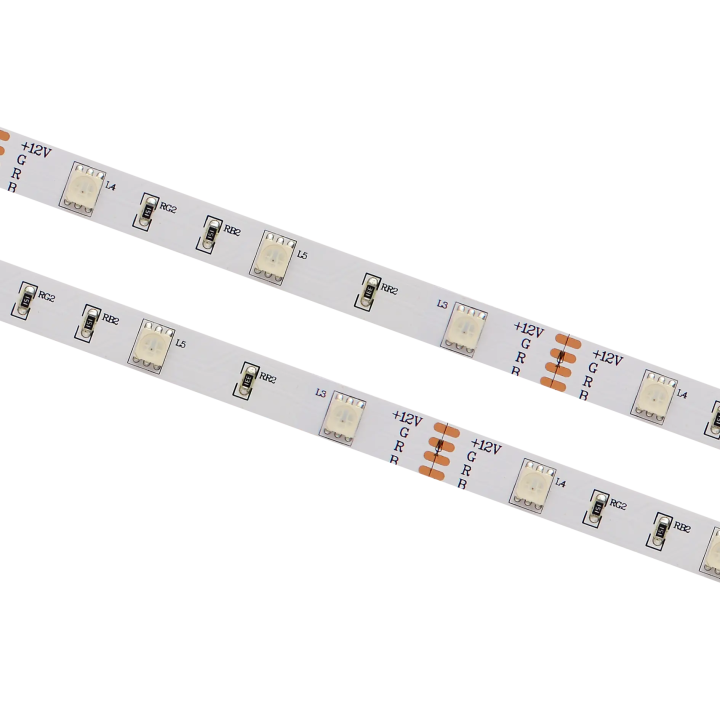 Светодиодная лента 30LED/м 1м 24В 7.2Вт RGB IP68 275лм 12мм