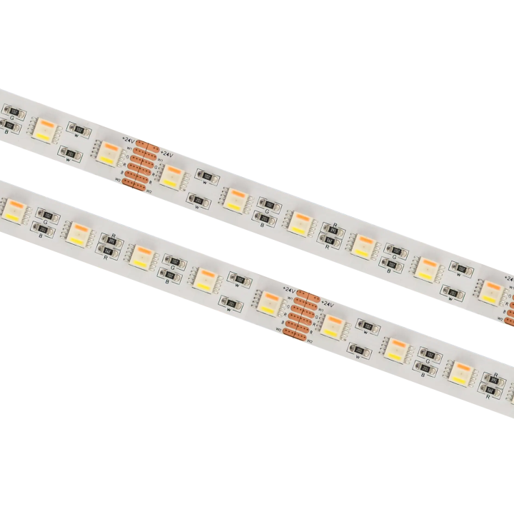 Светодиодная лента 60LED/м 1м 24В 19.2Вт RGB+2400К+6000К IP20 1405лм 12мм