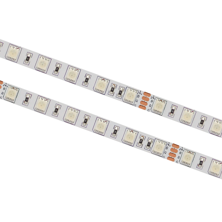 Светодиодная лента 60LED/м 1м 24В 14.4Вт RGB IP68 550лм 12мм