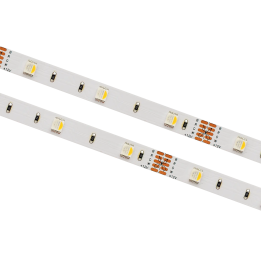 Светодиодная лента 30LED/м 1м 24В 15Вт RGB+3000К IP20 890лм 10мм