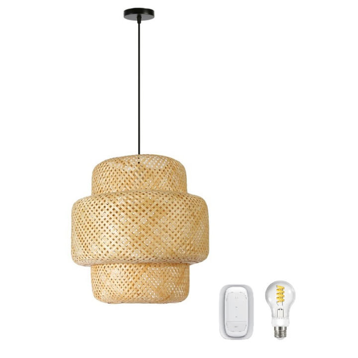 Immax BOHO HILO 50cm Ceiling Light with Smart Bulb and Remote Control 08268-S