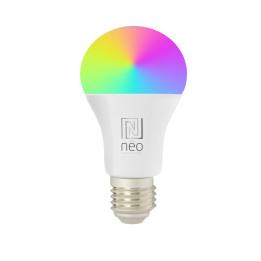 Immax NEO Smart LED spuldze E27 11W RGB + CCT krāsa un balta, aptumšojama, Zigbee 3.0