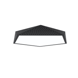 Immax NEO BRILIANT Smart griestu lampa 80cm 56W 3920lm melns Zigbee 3.0