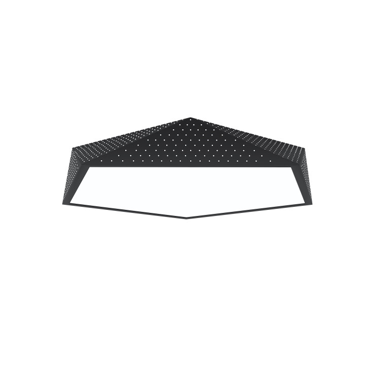 Immax NEO BRILIANT Smart griestu lampa 80cm 56W 3920lm melns Zigbee 3.0