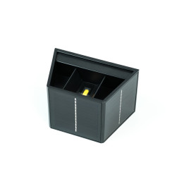 Āra saules LED sienas gaismeklis IMMAX WALL-3 ar gaismas sensoru, 2W