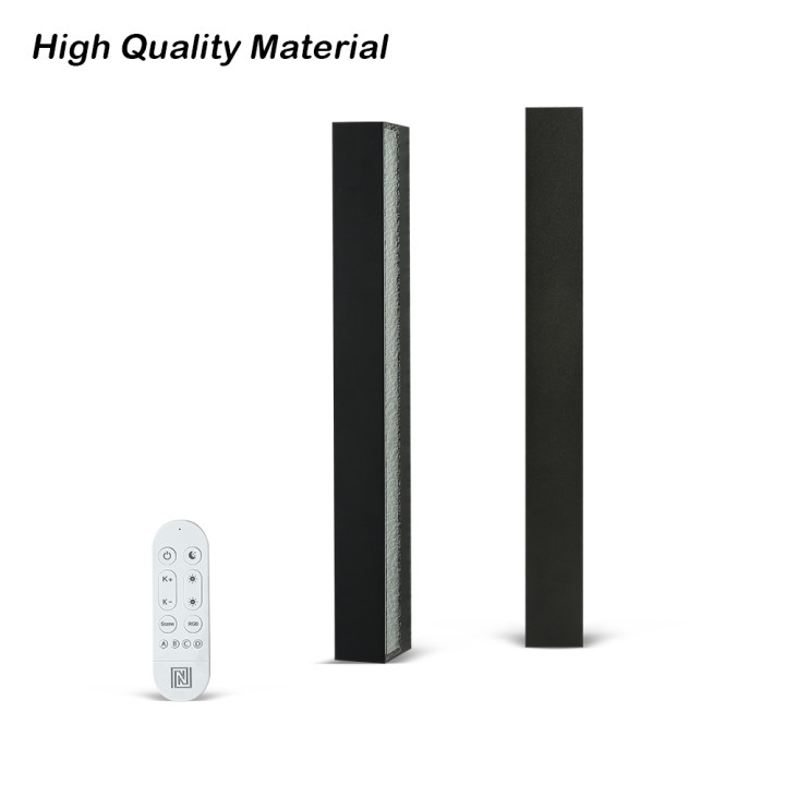 Immax NEO LITE LINK āra viedie griesti un melna sienas lampa Tuya WiFi BEACON