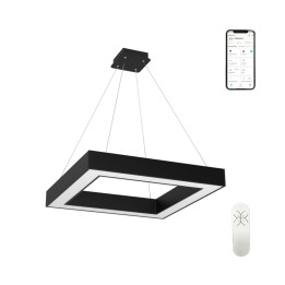 Immax NEO CANTO Smart piekarams gaismeklis 80x80cm 60W melns Zigbee 3.0