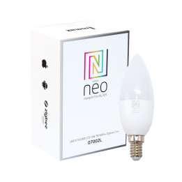 Immax NEO Smart LED spuldze E14 5W silti balta, regulējama, Zigbee 3.0