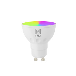 Immax NEO Smart spuldze LED GU10 4,8W RGB + CCT krāsa un balta, aptumšojama, zigbee