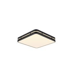 Immax NEO LITE PERFECTO Smart griestu gaisma kvadrātveida 30cm, 24W melns Tuya Wi-Fi