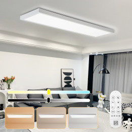 Immax NEO LITE FRAME Smart griestu gaismeklis 120x30cm, IP44, CCT, WiFi, Tuya, BEACON balts