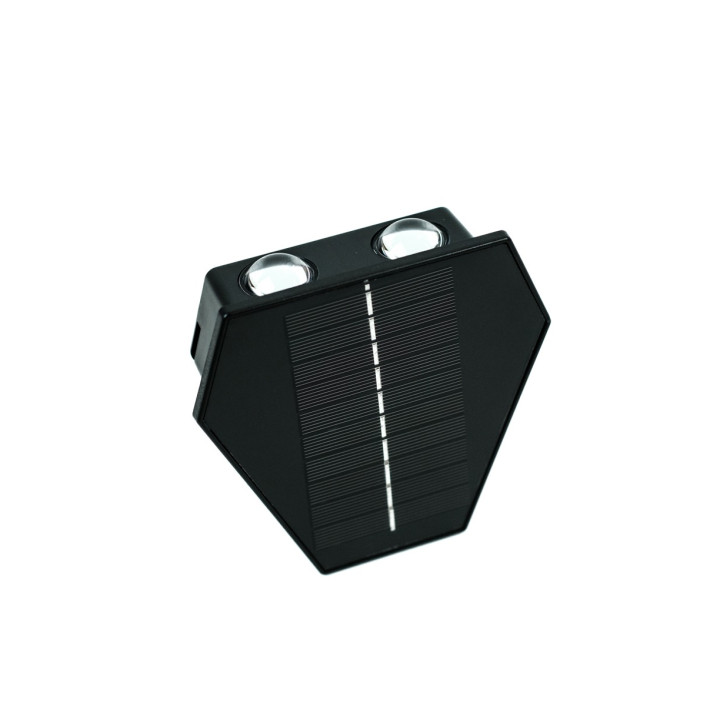 Āra saules LED sienas gaismeklis IMMAX WALL-2 ar gaismas sensoru, 2W