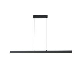Immax NEO LITE TRIANGOLO Smart piekarams gaismeklis melns 125cm 28W Tuya WiFi ar BEACON