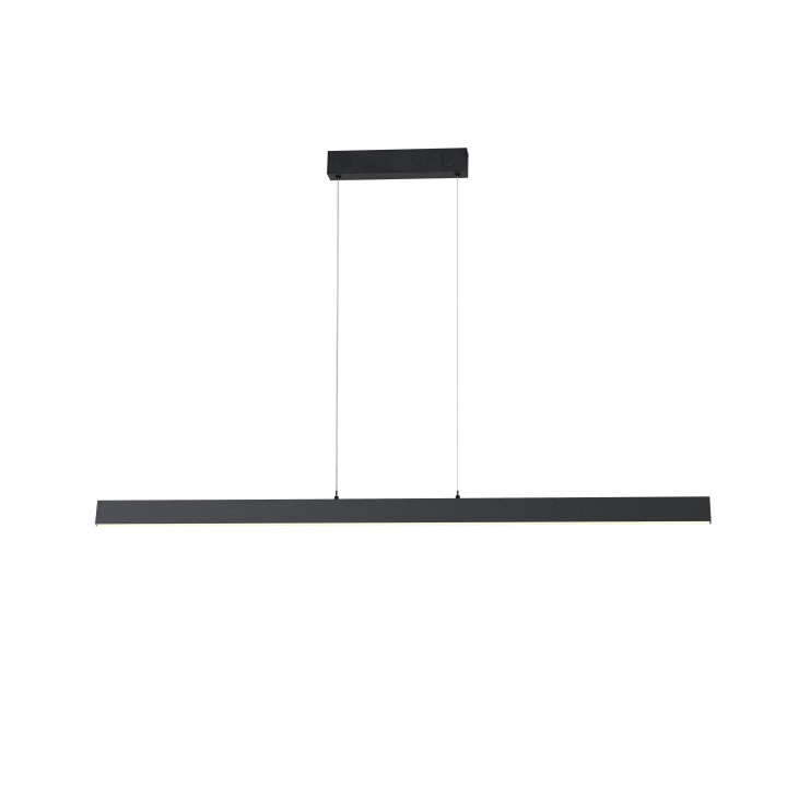 Immax NEO LITE TRIANGOLO Smart piekarams gaismeklis melns 125cm 28W Tuya WiFi ar BEACON