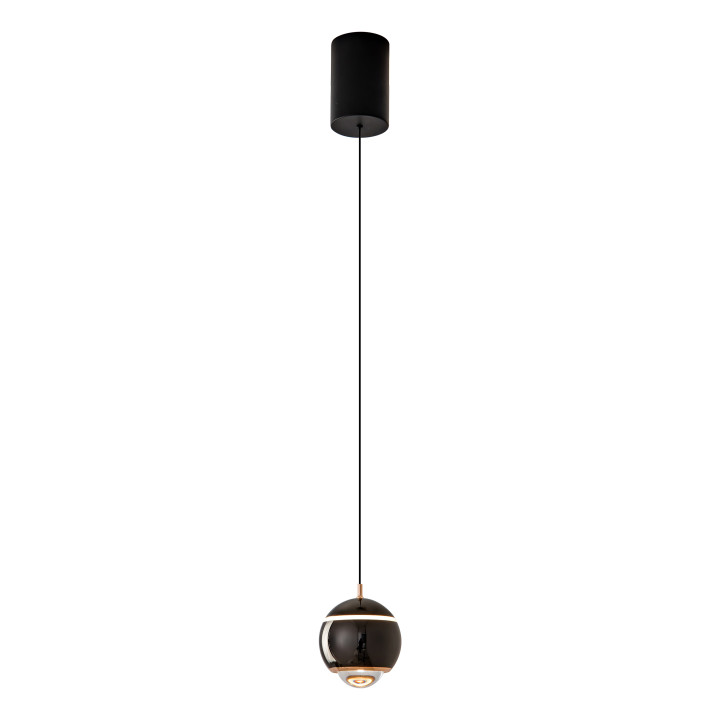 Immax NEO DORMINE Smart izvelkamais gaismeklis, pērļu melns, D10, 6W, Zigbee 3.0