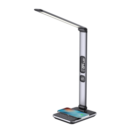 Galda lampa LED Immax HERON JAUNS bezvadu Qi lādētājs
