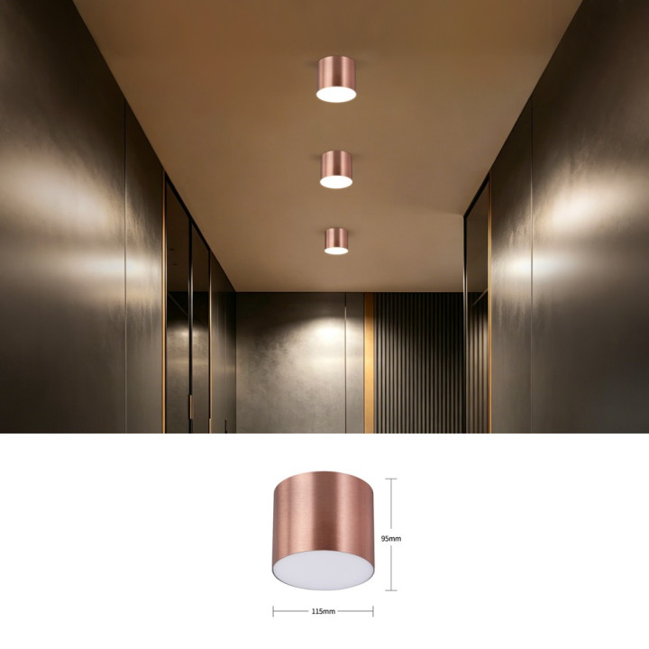 Immax NEO LITE RONDATES Smart Ceiling. Gaismeklis 11,5cm 18W 1458lm Tuya WiFi atbalsts BEACON vara