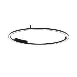 Immax NEO FINO griestu (sienas) gaismeklis melns 120cm 72W 4752lm Tuya Zigbee 3,0 ar pulti.