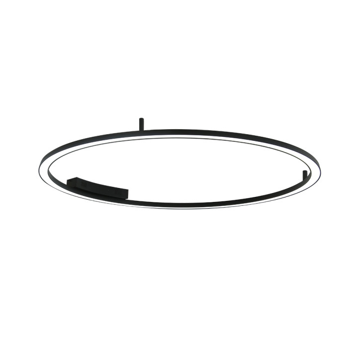 Immax NEO FINO griestu (sienas) gaismeklis melns 120cm 72W 4752lm Tuya Zigbee 3,0 ar pulti.