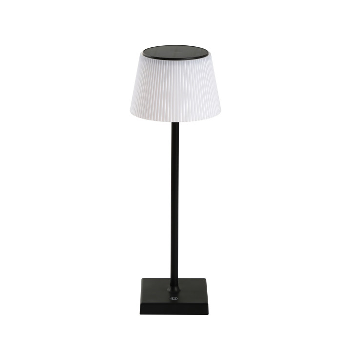 Āra saules LED galda lampa Immax BONITO, melna, 4W, 200lm, CCT, regulējama