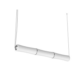 Immax NEO BAMBOOS Smart piekaramā lampa 135cm 45W balta Zigbee 3.0 lineāra
