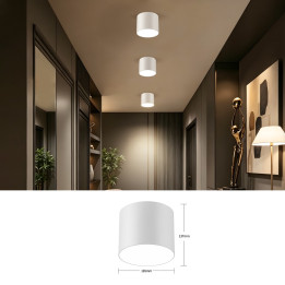 Immax NEO LITE RONDATES Smart Ceiling Light White 16,5cm 2592lm Tuya WiFi ar BEACON atbalstu