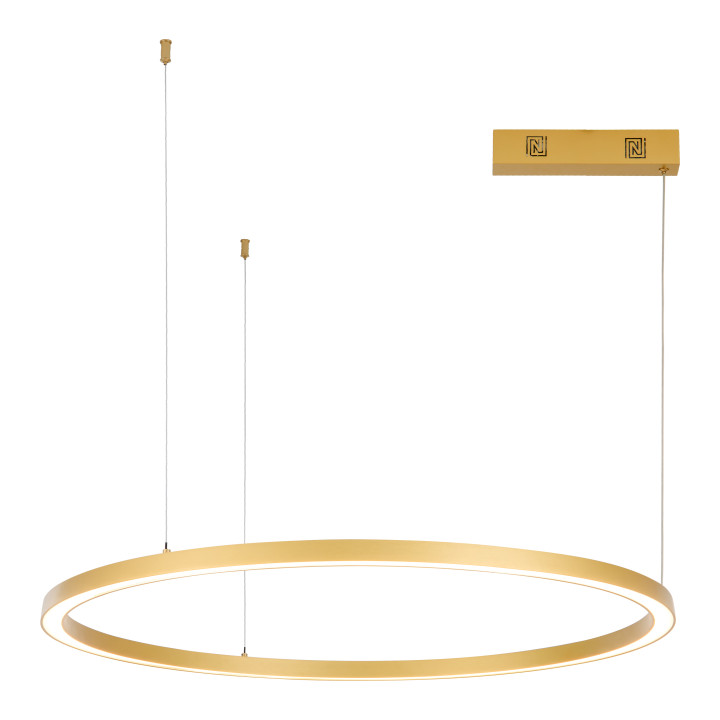 Immax NEO FINO NEW Smart kulons gaišs zelts 80cm CCT 60W, Zigbee 3.0