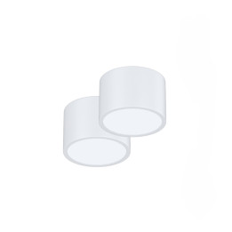 Immax NEO komplekts 2x RONDATE Smart griestu lampas 15cm 12W balts Zigbee 3.0 +tālvadības pults