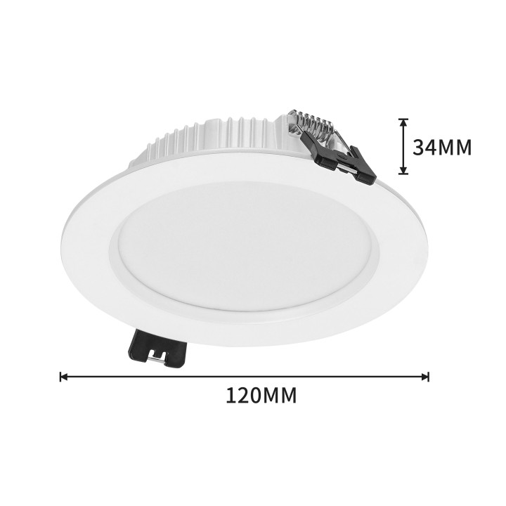 Immax NEO DOWN griestu gaismeklis balts 12cm 12W WIFI BEACON CCT regulējams