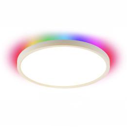 Immax NEO LITE TUDO Smart griestu gaismeklis RGB fona apgaismojums 40cm 50W Tuya WiFi Bāka balta