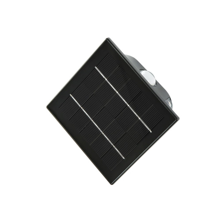 Āra saules LED sienas gaismeklis IMMAX WALL ar gaismas sensoru, 2W