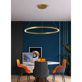 Immax NEO FINO Smart kulons gaišs zelts 80cm CCT 60W, Zigbee 3.0