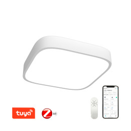Immax NEO RECUADRO Smart griestu lampa 80cm 67W melns Zigbee 3.0