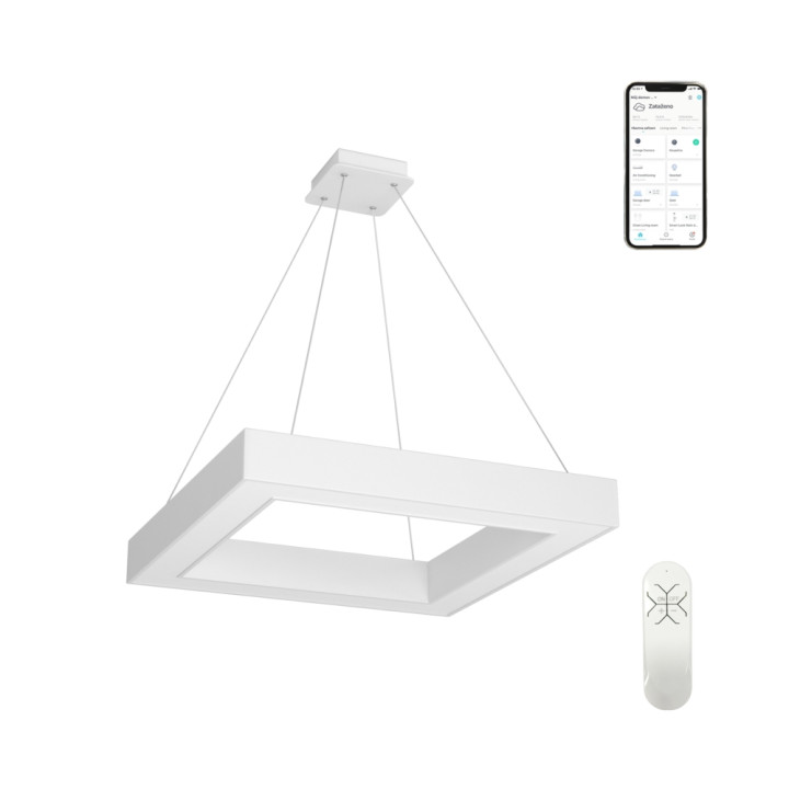 Immax NEO CANTO Smart piekarams gaismeklis 80x80cm 60W balts Zigbee 3.0