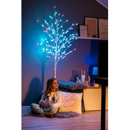 Immax NEO LITE Smart Ziemassvētku LED eglīte, āra, 180cm, RGB+CW, WiFi, TUYA - II. kvalitāti
