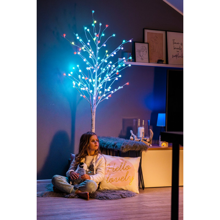 Immax NEO LITE Smart Ziemassvētku LED eglīte, āra, 180cm, RGB+CW, WiFi, TUYA - II. kvalitāti
