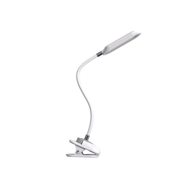 LED galda lampa Immax CLIP CCT 7,5W balta