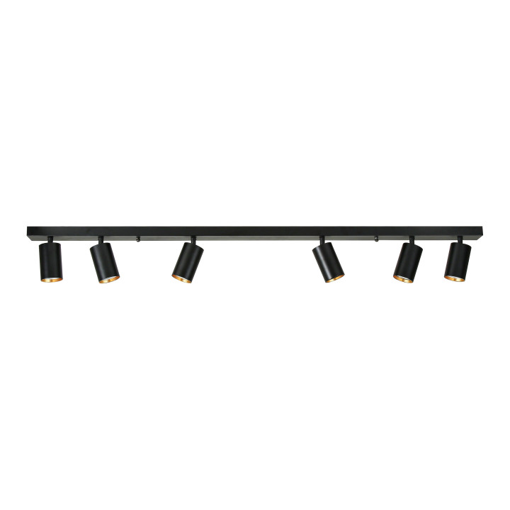 Immax PUNTO-6 Lineāra griestu sienas lampa, 6 galviņas, GU10, 119cm