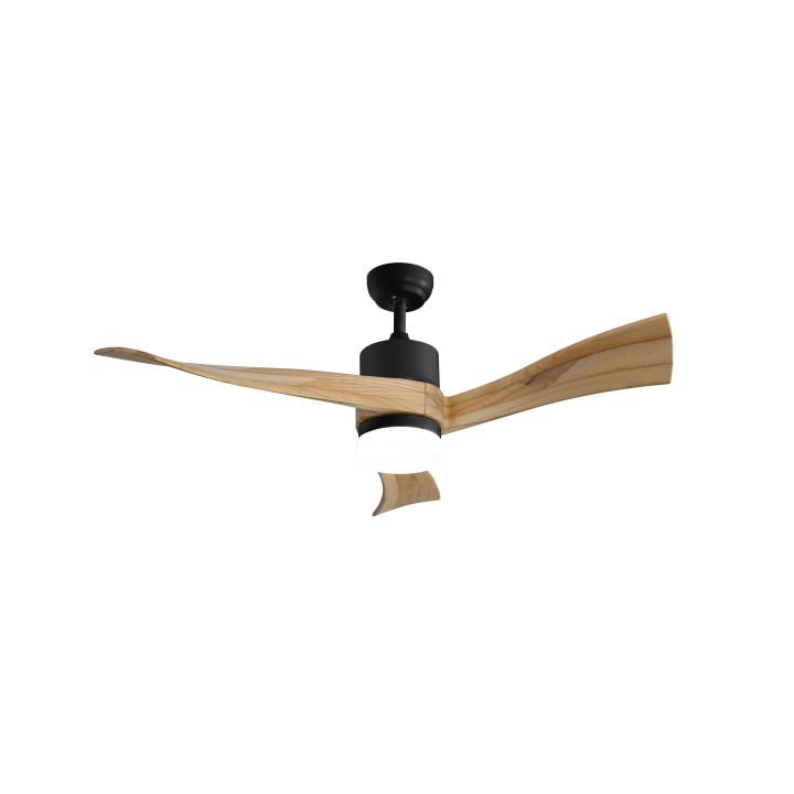 Immax NEO LITE SOFISTICADO Smart LED griestu lampa ar ventilatoru Tuya WiFi melns/koks
