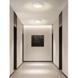 Immax NEO RONDATE SLIM Smart griestu lampa 40 x 7cm 28W balts Zigbee 3.0