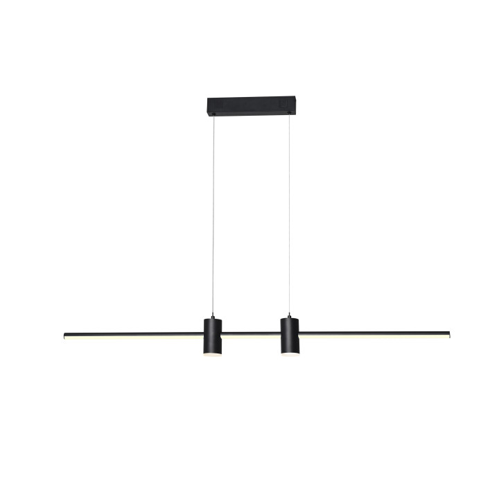 Immax NEO LITE ESTRELAS Smart piekarams gaismeklis 120cm, 30W, 2100lm, melns Tuya WiFi ar BEACON atbalstu