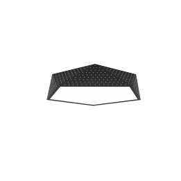 Immax NEO BRILIANT Smart griestu lampa 60cm, 45W 3220lm melns Zigbee 3.0